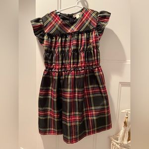 J crew plaid holiday dress size 5